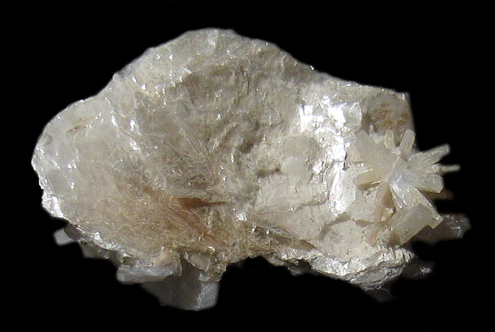 Polylithionite, Natrolite and Aegerine, Mont Saint-Hilaire, Rouville Co., Québec, Canada
