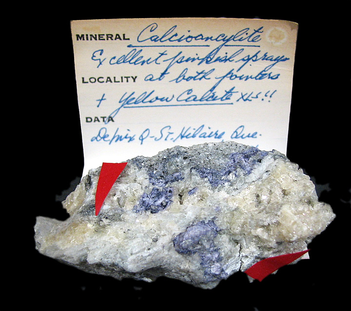 Calcioancylite-(Ce) from Mont Saint-Hilaire, Québec, Canada ex Ron Waddell