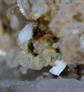 Griceite (TL) and Villiaumite, Mont Saint-Hilaire, QuÃ©bec, Canada ex Ron Waddell