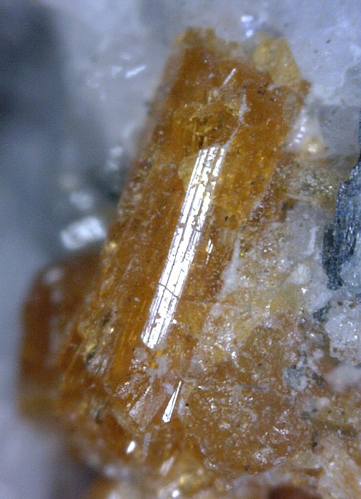 Labuntsovite, Poudrette Quarry, Mont Saint-Hilaire, Rouville RCM, Montérégie, Québec, Canada