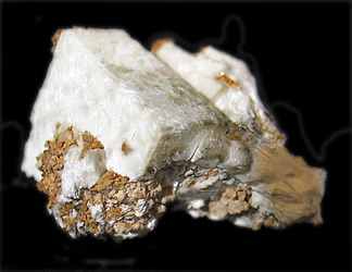Meyerhofferite ps Inyoite, Monte Blanco Mine, Inyo Co., California, USA