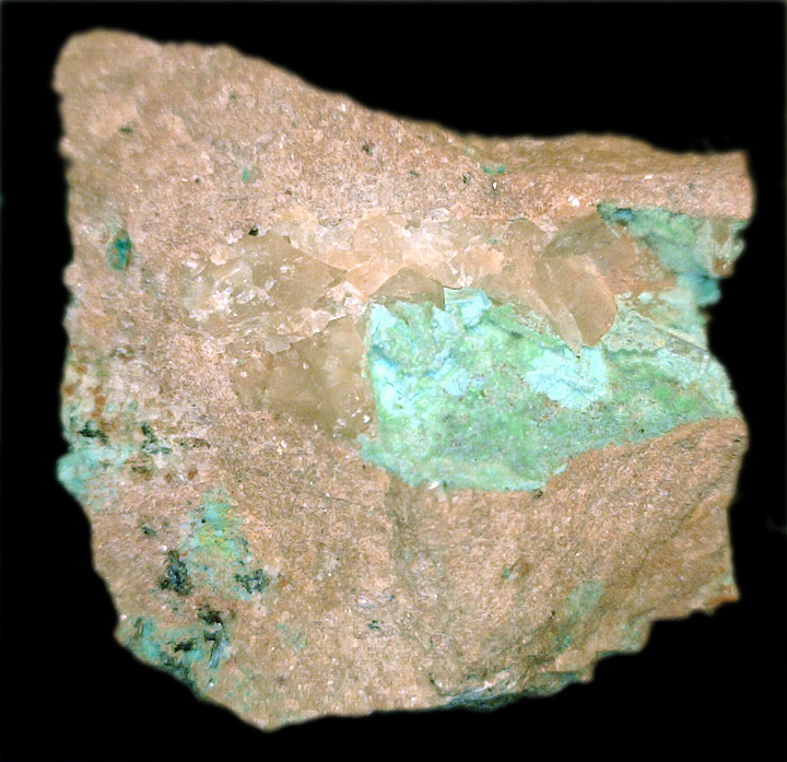 Zálesíite, Tucumana Mine, Inca de Oro, Chañaral Province, Atacama Region, Chile